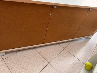Mueble TV / Aparador Madera y Cristal