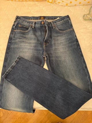 Pantalón hombre vaquero Lee azul