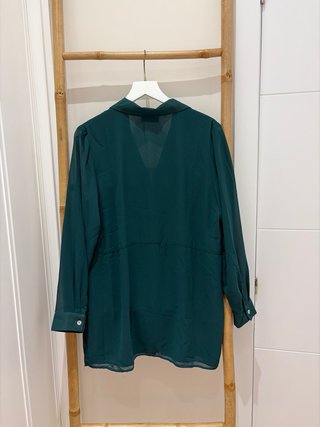 Blusa Bimani verde talla S