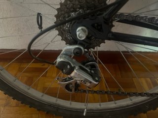 Bicicleta de Montaña Negra