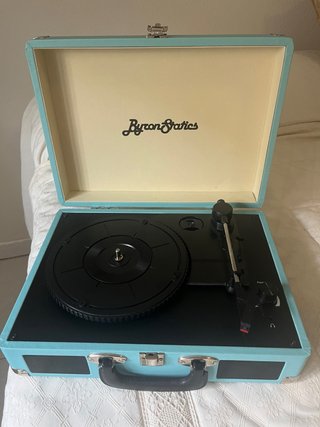 Tocadiscos ByronStatics Azul