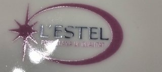 Vajilla L'Estel Porcelana Morado