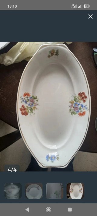Vajilla porcel antigua Royal China Vigo