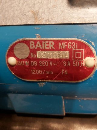 Rozadora Baier No funciona