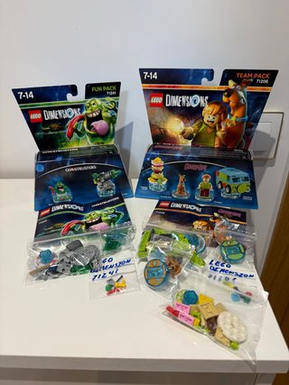 2 Sets LEGO Dimensions: Ghostbusters y Scooby-Doo