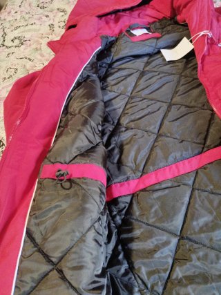 Parka Impermeable Roja