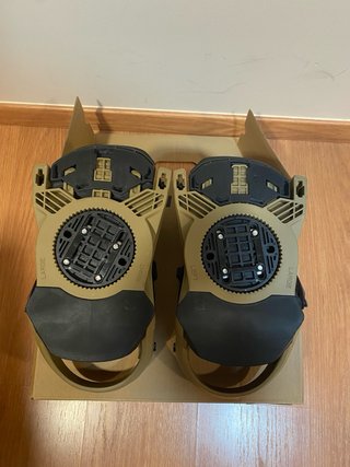 Fijaciones Snowboard Salomon Rhythm Marrón Talla L