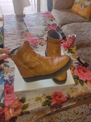 Botines Callaghan Piel Marrón