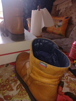 Botines Callaghan Piel Marrón