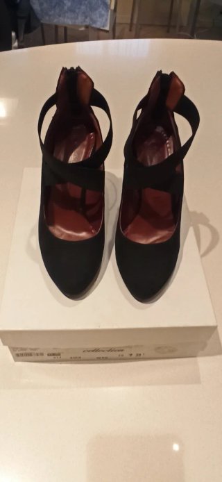 Décolleté tacco 10 nero