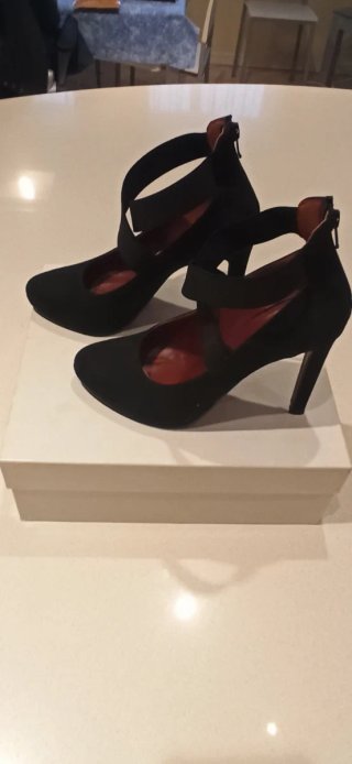 Décolleté tacco 10 nero