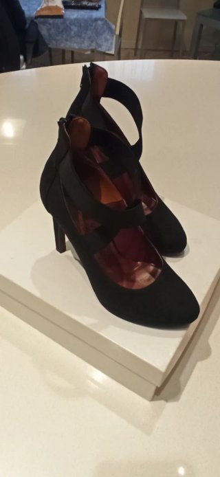 Décolleté tacco 10 nero
