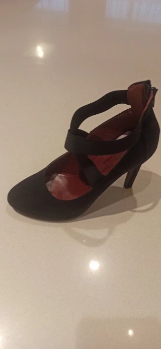 Décolleté tacco 10 nero
