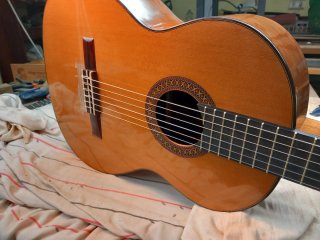 Guitarra Clásica Madera natural