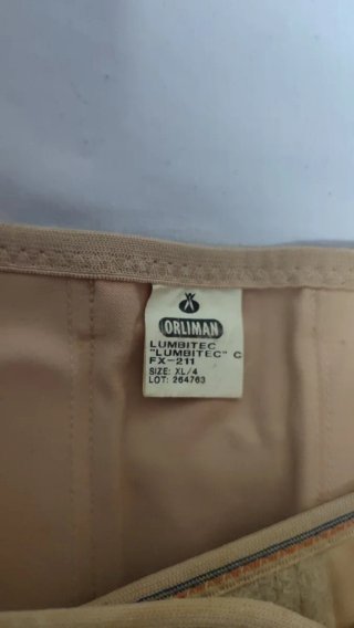 Faja Lumbar Mujer Beige