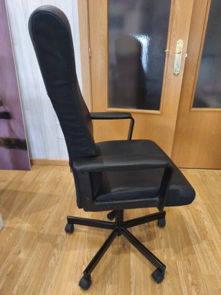Silla de oficina negra ikea