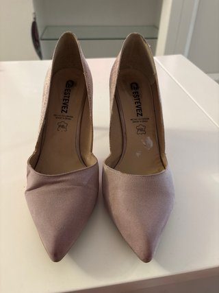 Zapatos de Tacón Rosa