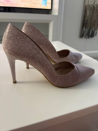 Zapatos de Tacón Rosa