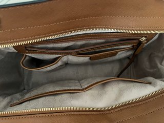 Bolso Michael Kors Selma Piel Saffiano Marrón