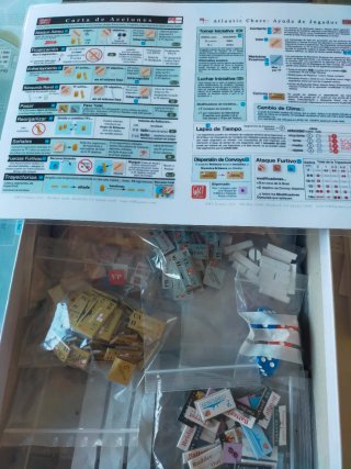 Juego de mesa Atlantic Chase (GMT Games)