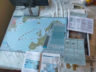 Juego de mesa Atlantic Chase (GMT Games)
