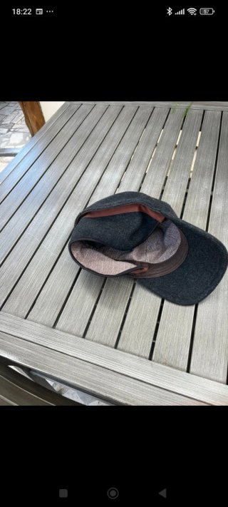 Gorra Stetson Talla M Orejeras Marrón
