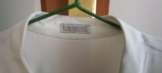 Blusa blanca manga corta