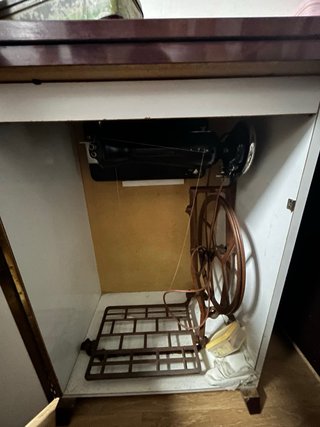 Máquina de coser antigua