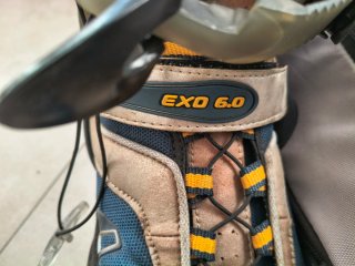 Patines en línea K2 Exo-6 t. 44.5 con mochila