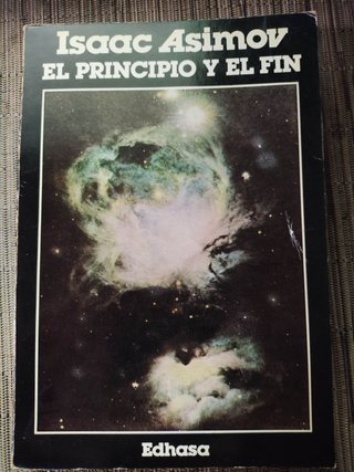 El principio y el fin - Asimov (portada negra)
