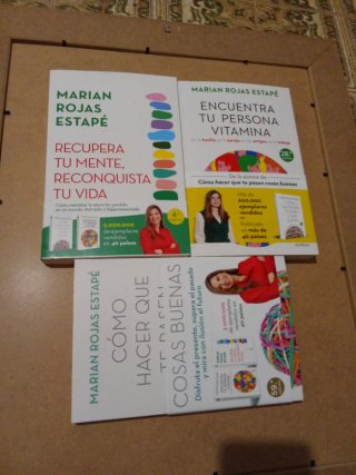 3 libros de marían rojas