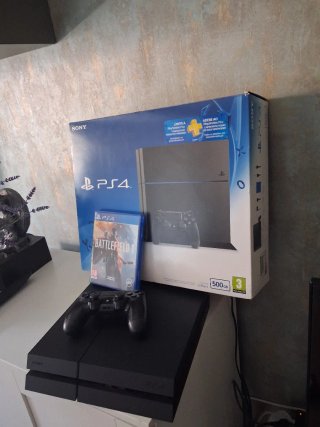 Consola Sony PlayStation 4 (PS4) Negra