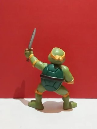 3 Figuras Tortugas Ninja 1988