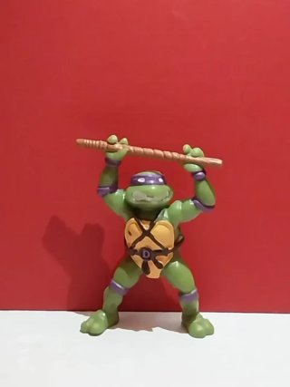 3 Figuras Tortugas Ninja 1988