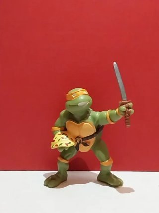 3 Figuras Tortugas Ninja 1988
