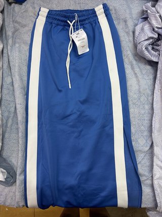 Falda azul y blanca Talla XS