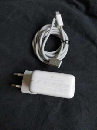 Adaptador USB-C Apple 35W y Cable Macsafe