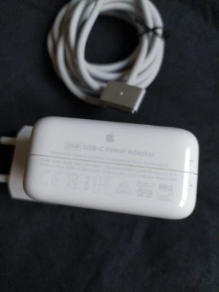 Adaptador USB-C Apple 35W y Cable Macsafe