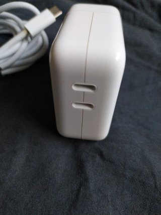 Adaptador USB-C Apple 35W y Cable Macsafe