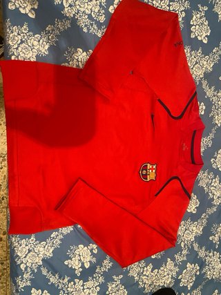 Sudadera FC Barcelona Nike Roja