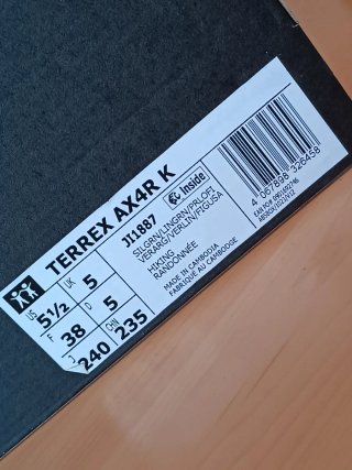 Zapatillas Adidas Terrex Talla 38