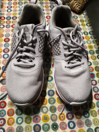 Zapatillas Reebok grises y malva