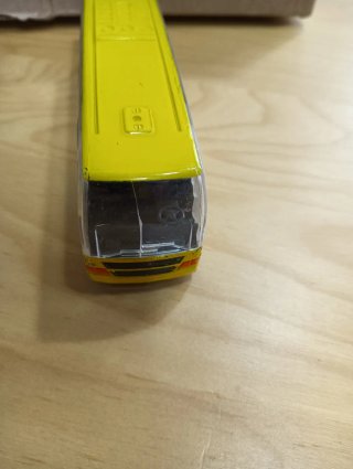 Autobús Turístico de Juguete Amarillo