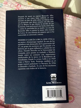 LA CASA DE BERNARDA ALBA: Edición para ESO y Ba...