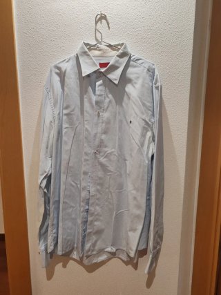 Camisa Carolina Herrera Azul Talla XL