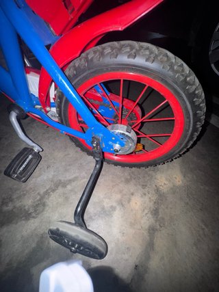 Bicicleta infantil Spiderman
