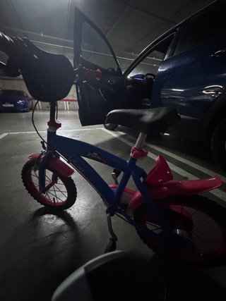 Bicicleta infantil Spiderman