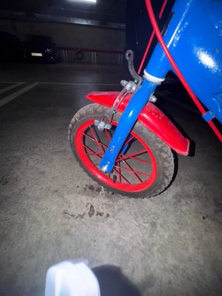 Bicicleta infantil Spiderman