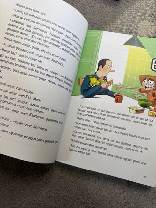 Libro Infantile en Euskera - Futboleroak