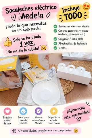Sacaleches Medela manos libres